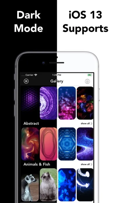 Capturas de tela do Live Wallpaper for Lock Screen