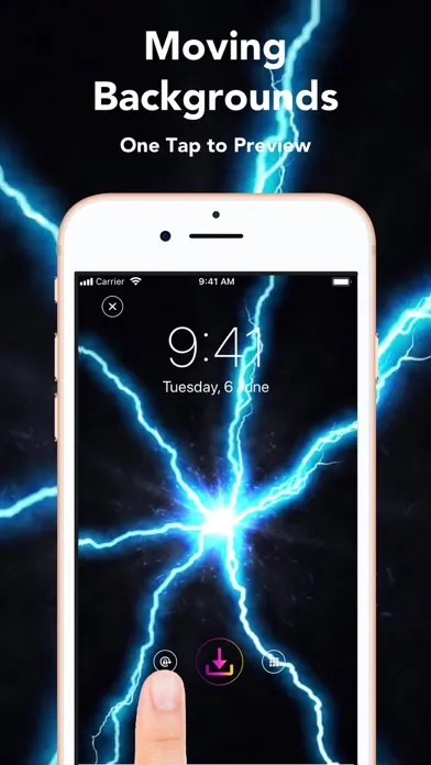 Capturas de tela do Live Wallpaper for Lock Screen