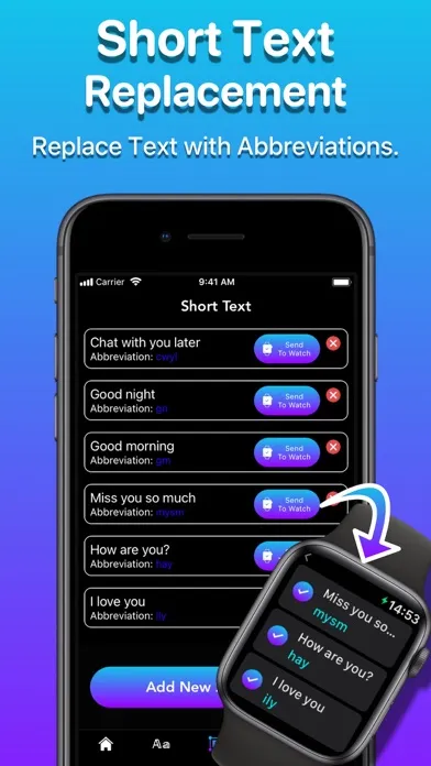 WatchKeys: Keyboard for Watch سکرین شاٹس