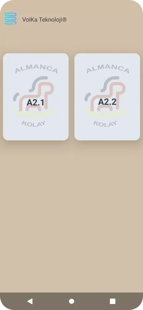 Screenshot di Almanca Kolay A2