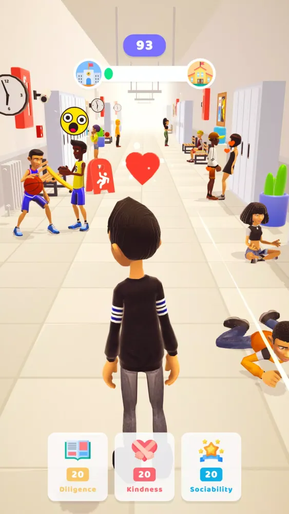 Captures d'écran de School Life