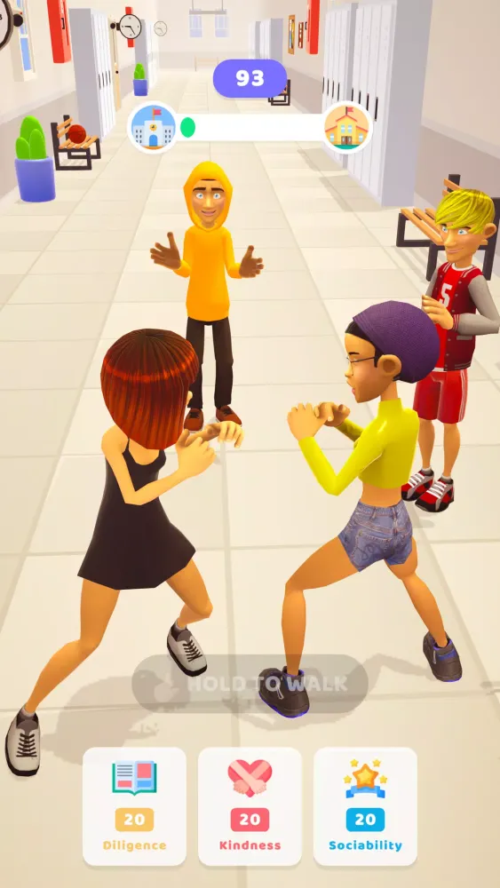 Captures d'écran de School Life