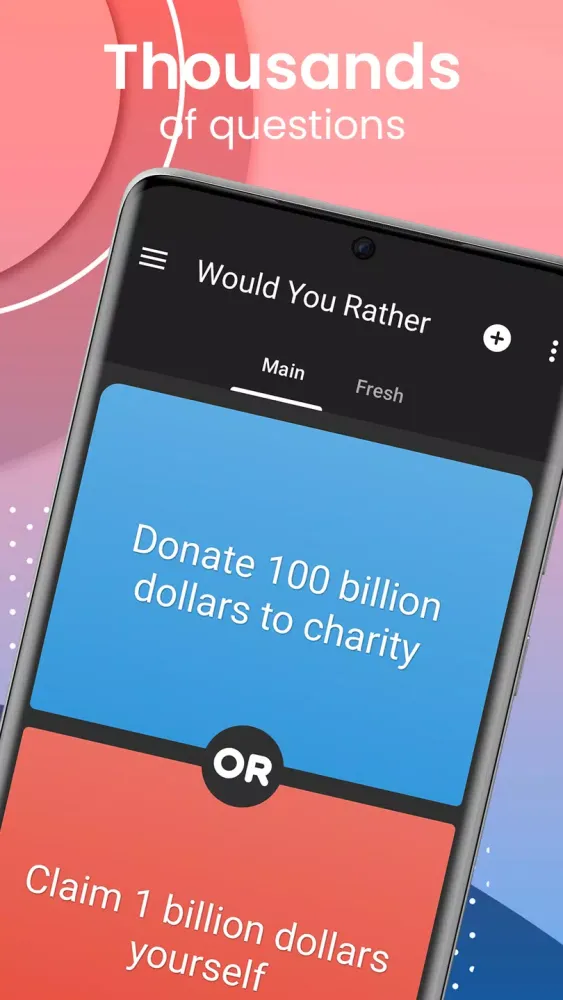 Would You Rather スクリーンショット