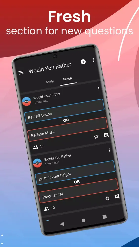 Would You Rather スクリーンショット