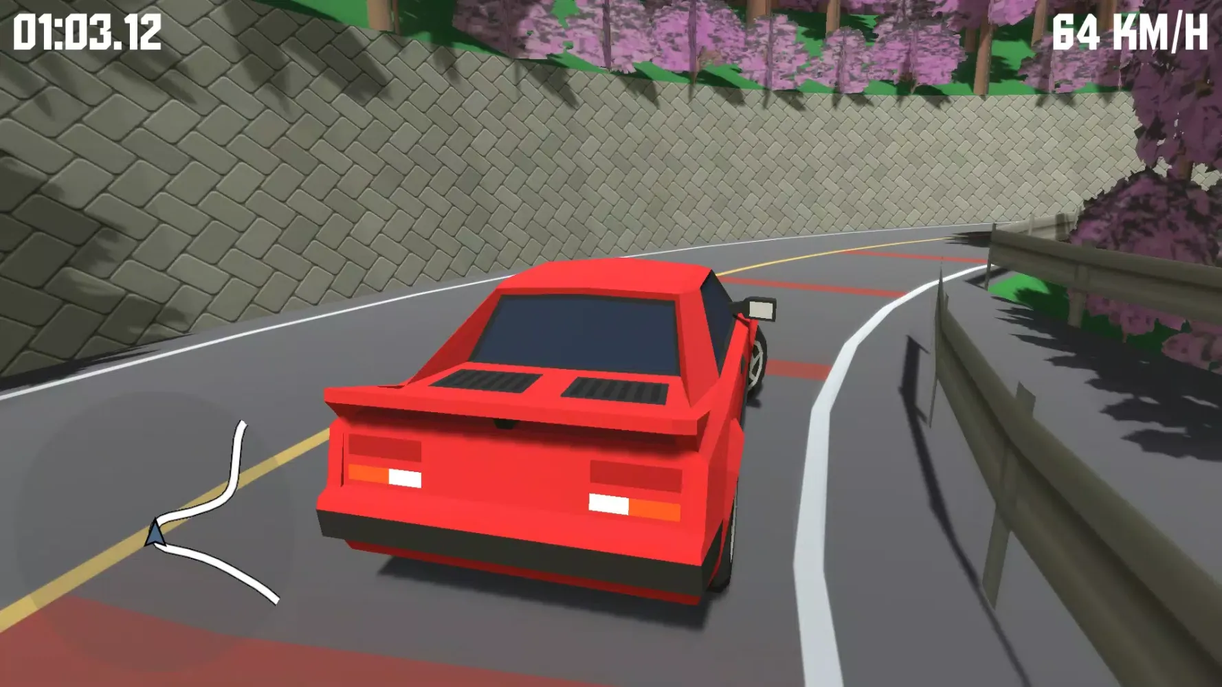 Capturas de tela do Initial Drift Arcade