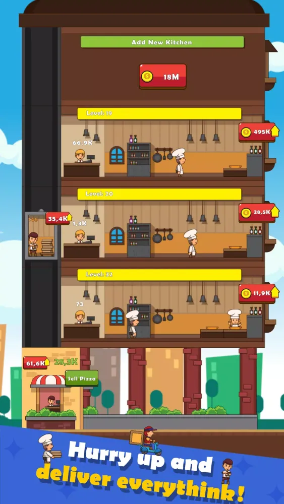 Pizza Tower: Idle Tycoon應用截圖
