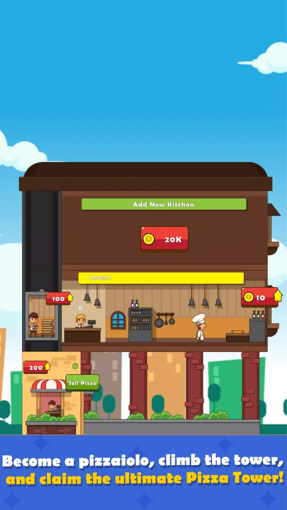 Pizza Tower: Idle Tycoon應用截圖