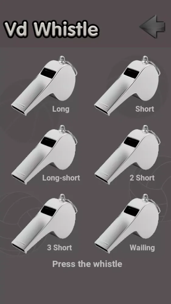 Ảnh chụp màn hình của Vd Whistle