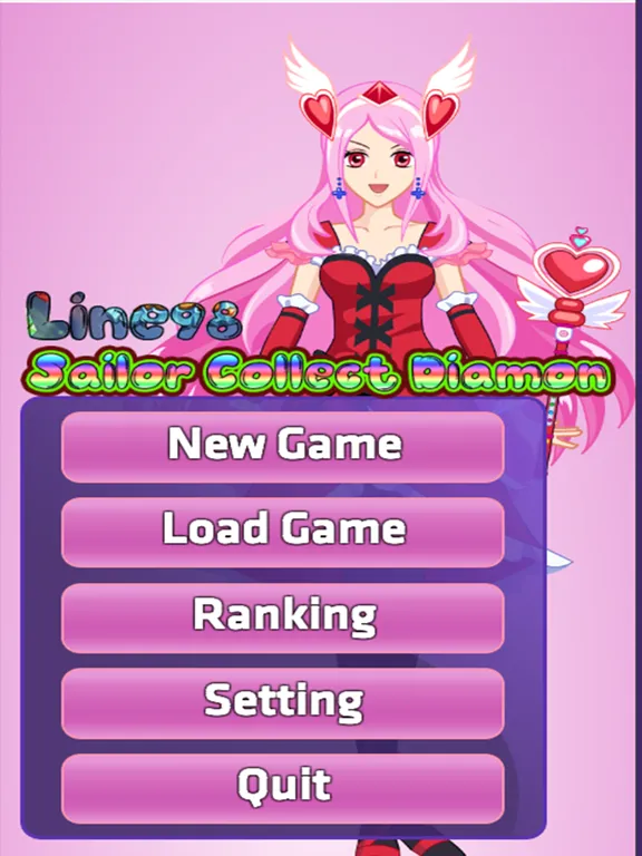 تصاویر Line98: Sailor Collect Diamon iPad 