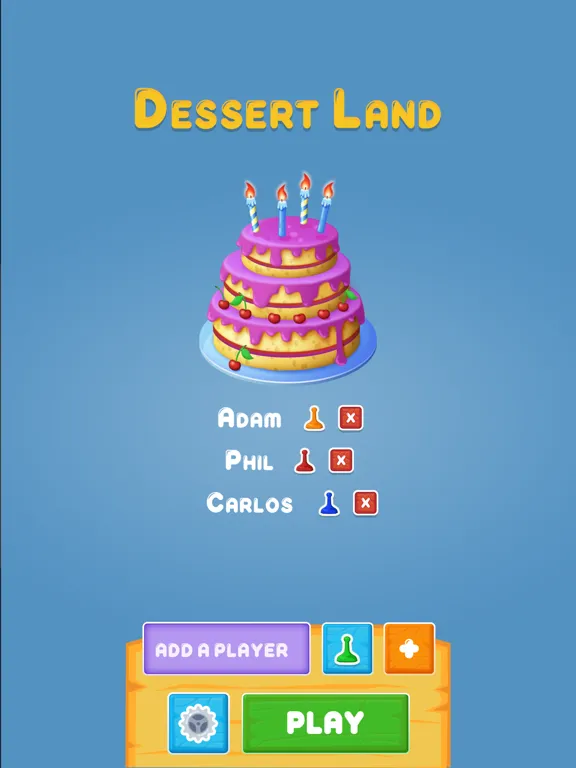 Dessert Land iPad  스크린샷