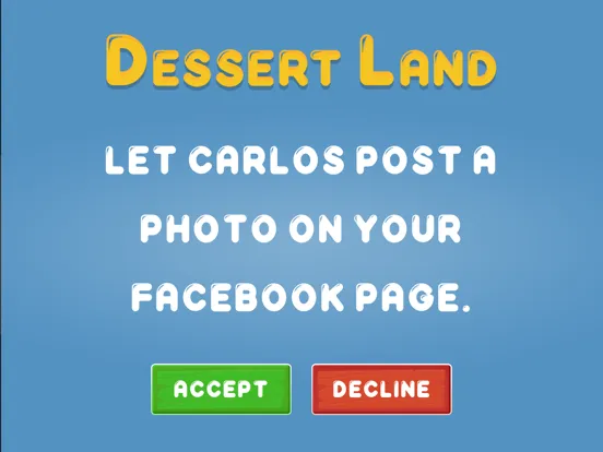 Dessert Land iPad  스크린샷