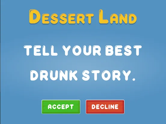 Dessert Land iPad  스크린샷