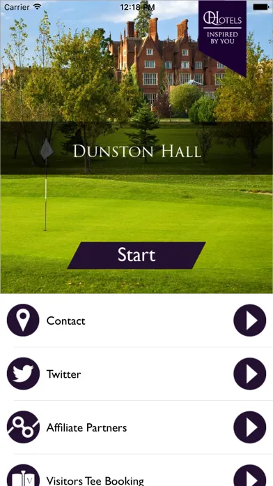 QHotels: Dunston Hall & Luxury Golf Resort स्क्रीनशॉट