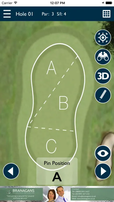 Capturas de tela do The Grange Golf Club