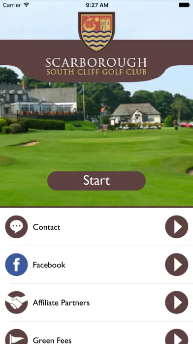 Capturas de pantalla de Scarborough South Cliff Golf Club