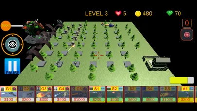 Capturas de tela do Tower Defense: Horror Invader
