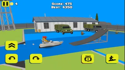 WATER BIKE STUNT RACE GAMES 3D স্ক্রিনশট