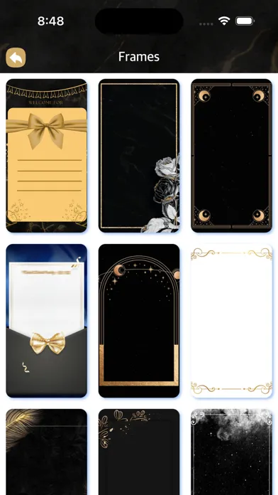 Zrzuty ekranu WEQapp - Printable Card