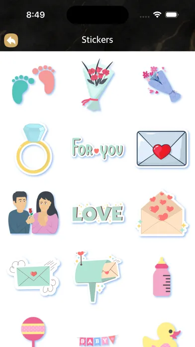 Zrzuty ekranu WEQapp - Printable Card