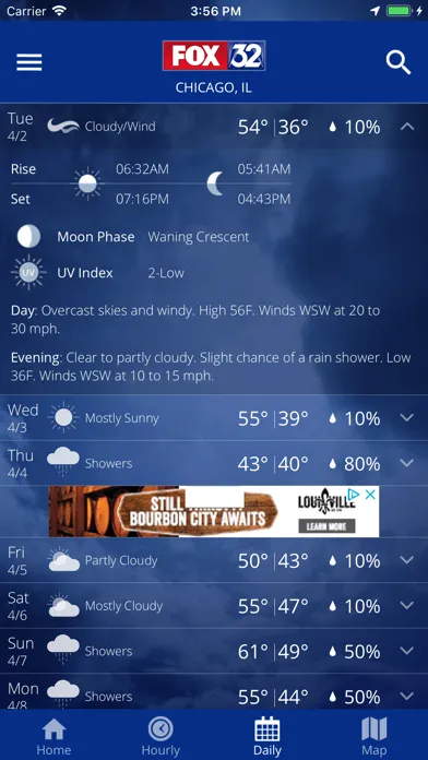 FOX 32: Chicago Local Weather স্ক্রিনশট