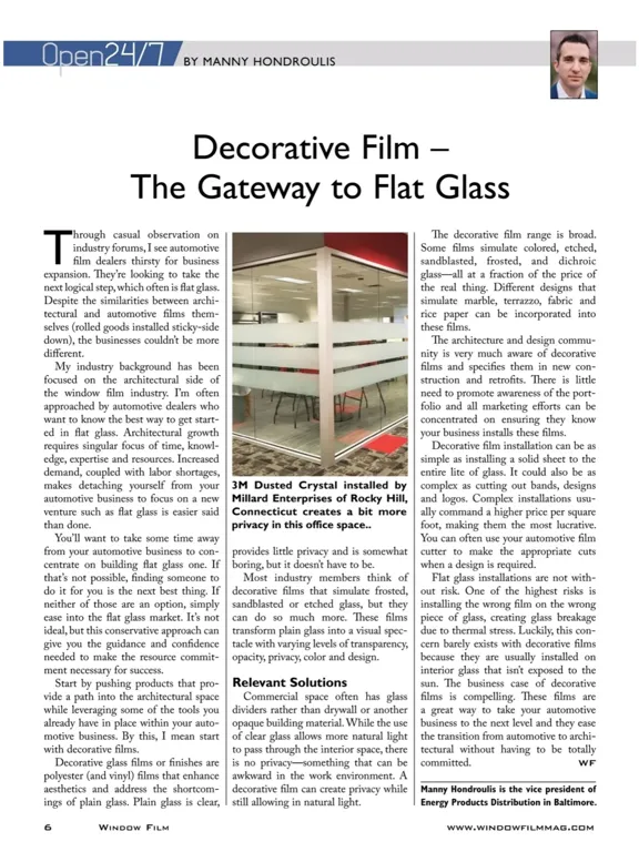Window Film Magazine iPad 应用截图