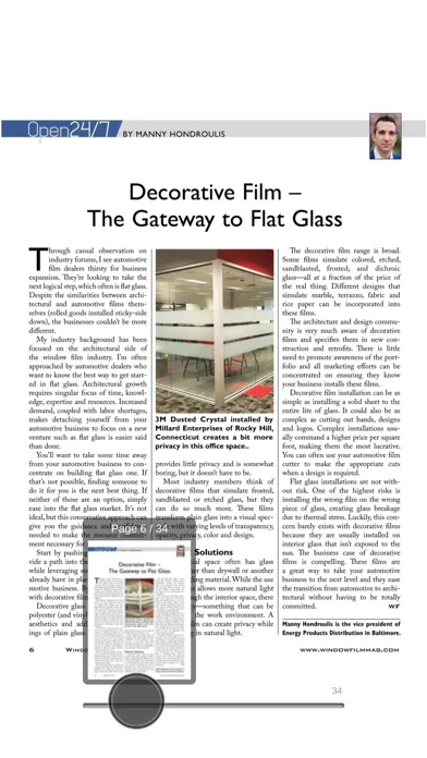 Window Film Magazine应用截图