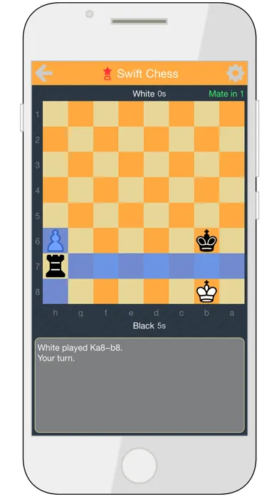 Tangkapan layar Swift Chess: Endgame Puzzles (Lite Version)