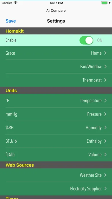 AirCompare™应用截图
