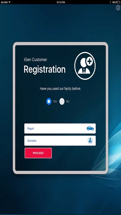 iGen Customer Registration应用截图