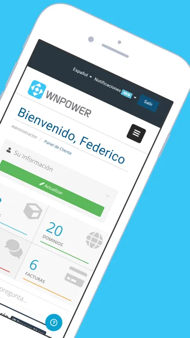Скриншоты WNPower Autogestión
