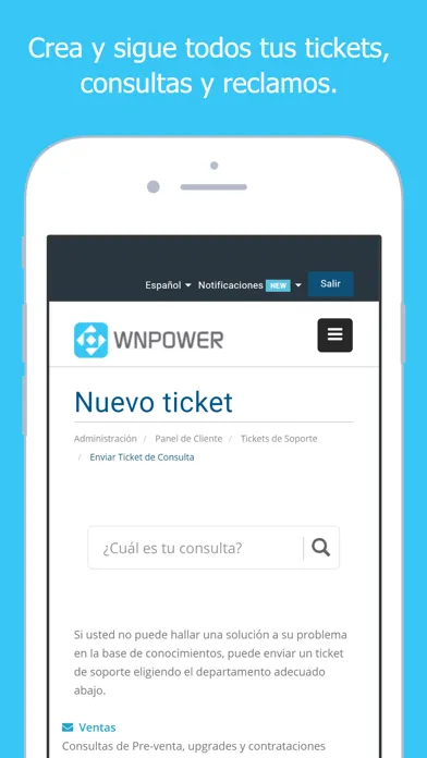 Скриншоты WNPower Autogestión
