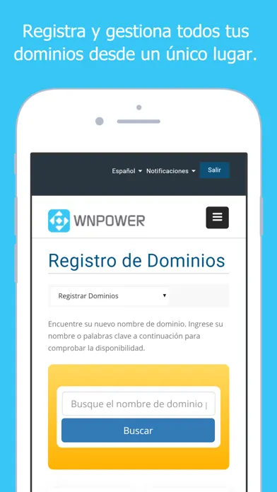 Скриншоты WNPower Autogestión