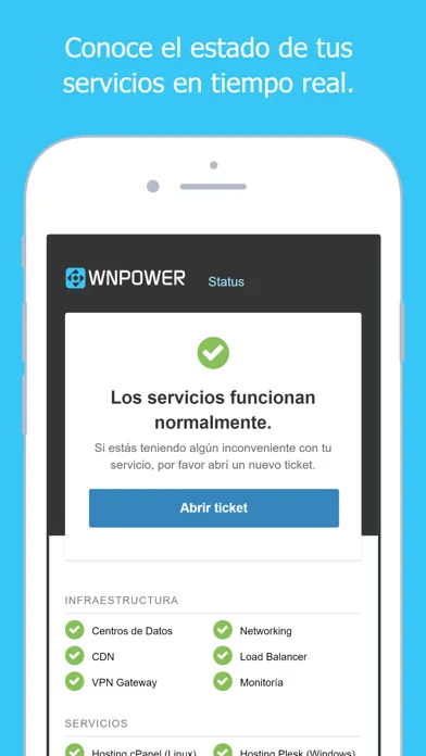 Скриншоты WNPower Autogestión