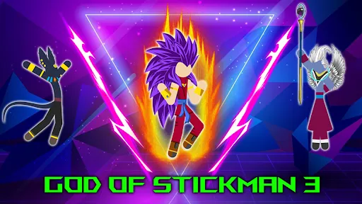 Captures d'écran de God of Stickman 3