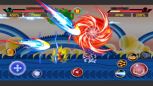 Captures d'écran de God of Stickman 3