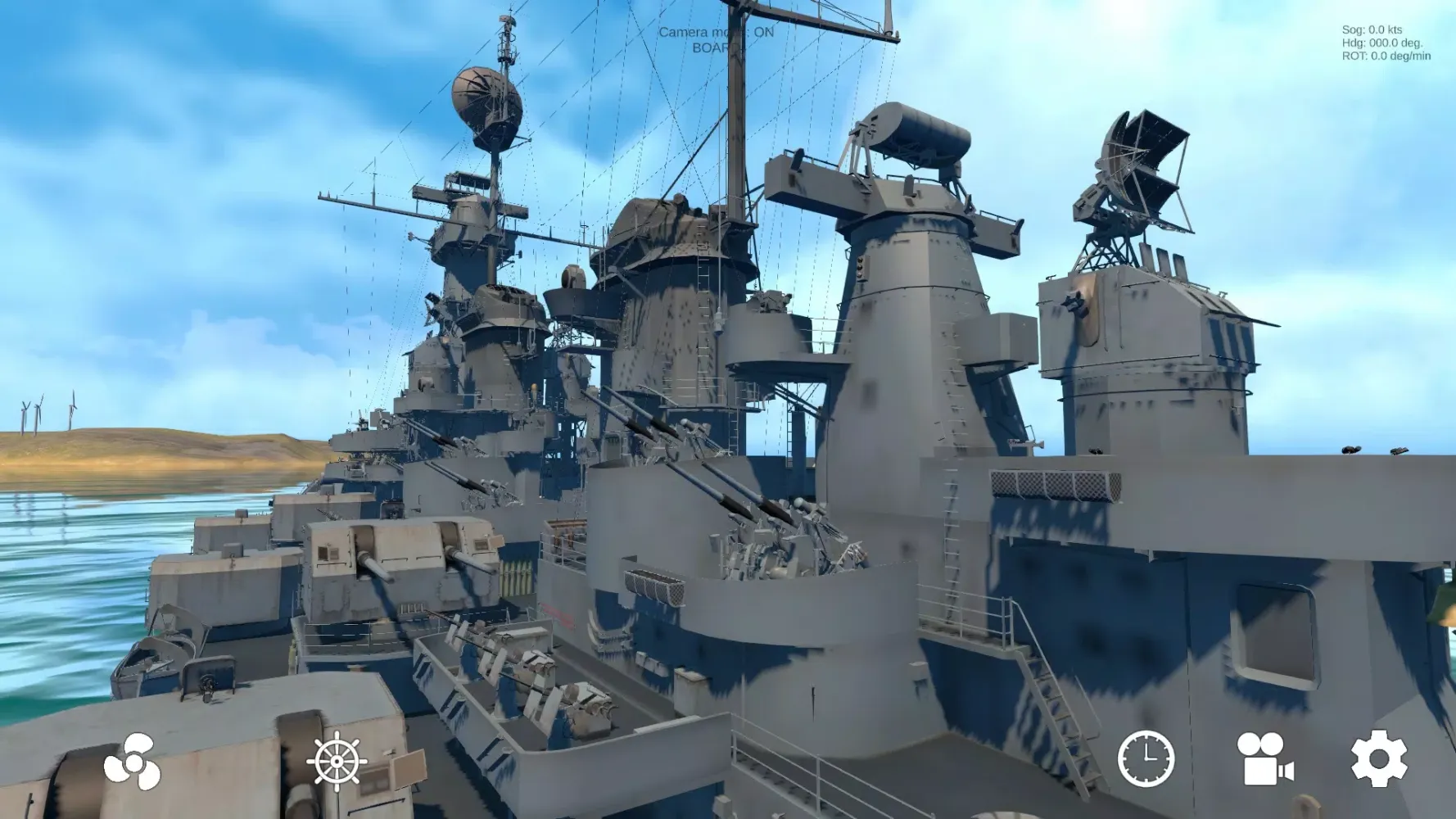 Ship Maneuvering Simulator Screenshots