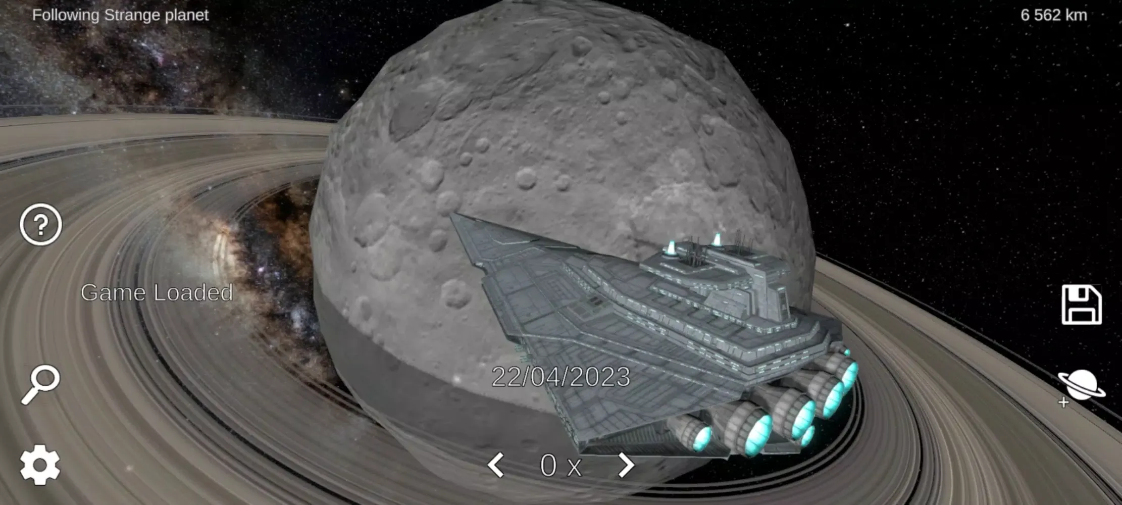 Solar System Simulator سکرین شاٹس