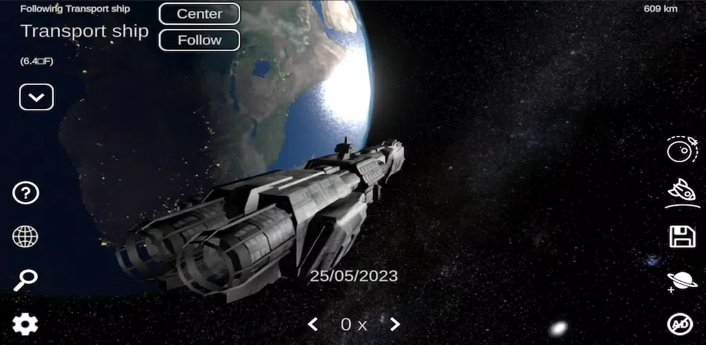 Solar System Simulator سکرین شاٹس