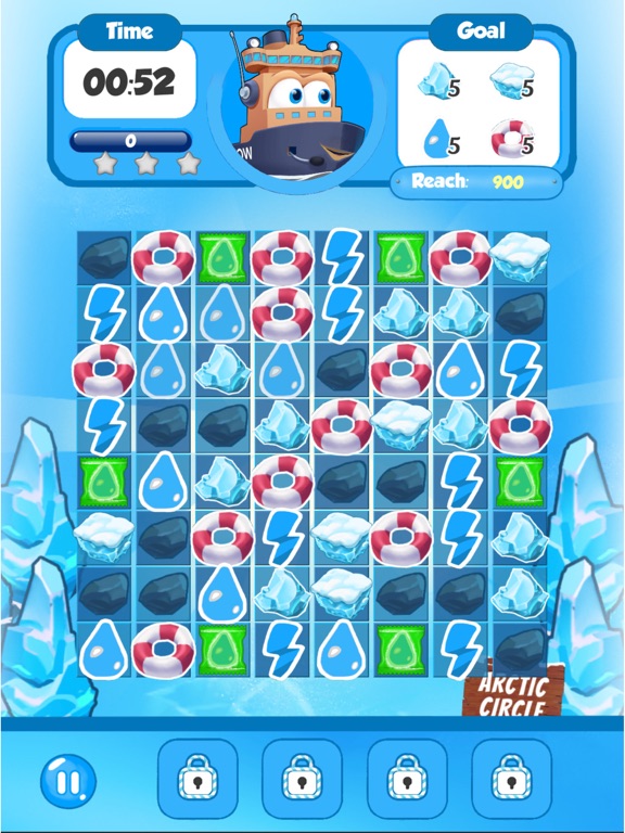 Icebreaker Snow MATCH iPad  Screenshots