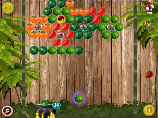 تصاویر Fruit Bobble Shooter iPad 