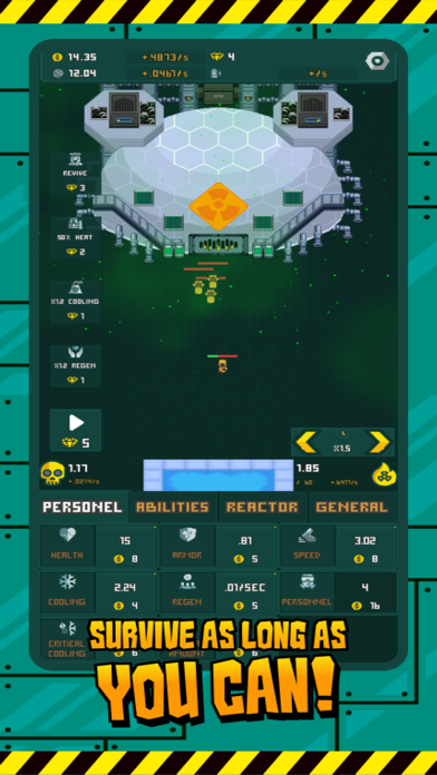 Critical - Incremental Reactor スクリーンショット