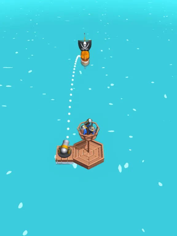 Ảnh chụp màn hình của Raft Pirate iPad 