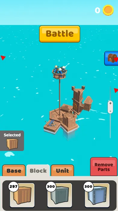 Ảnh chụp màn hình của Raft Pirate