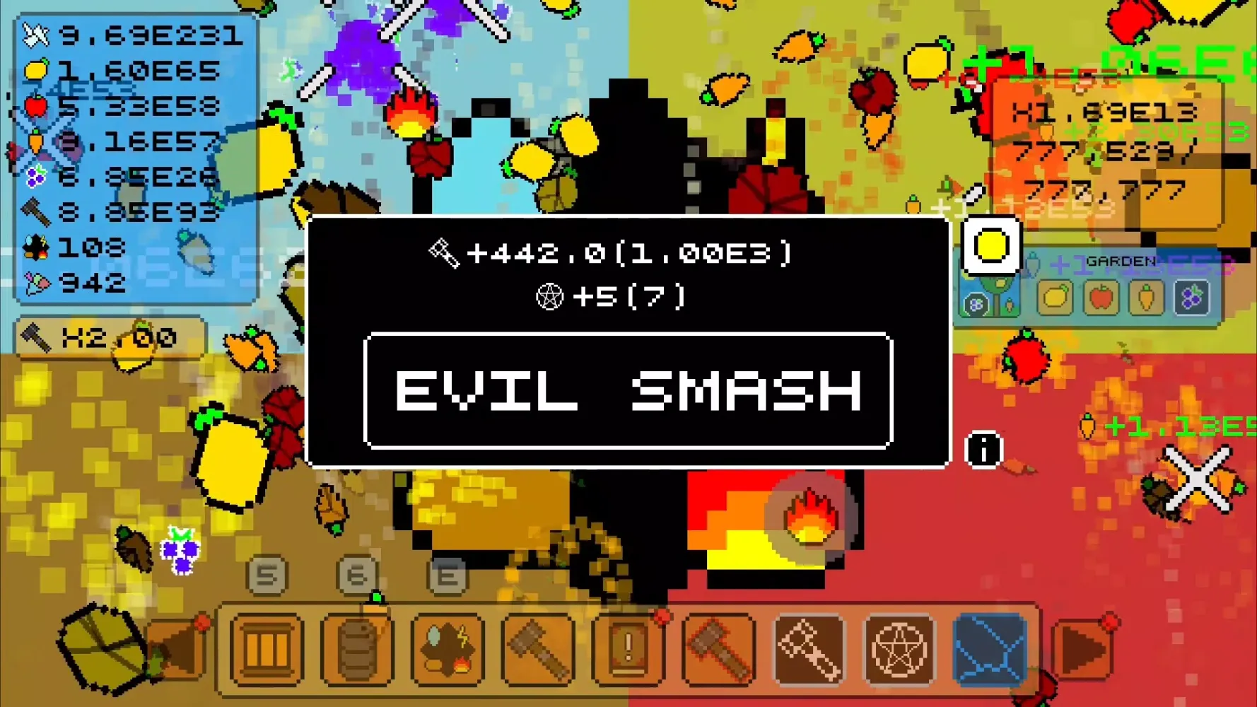 Tangkapan skrin Smashing Simulator Idle