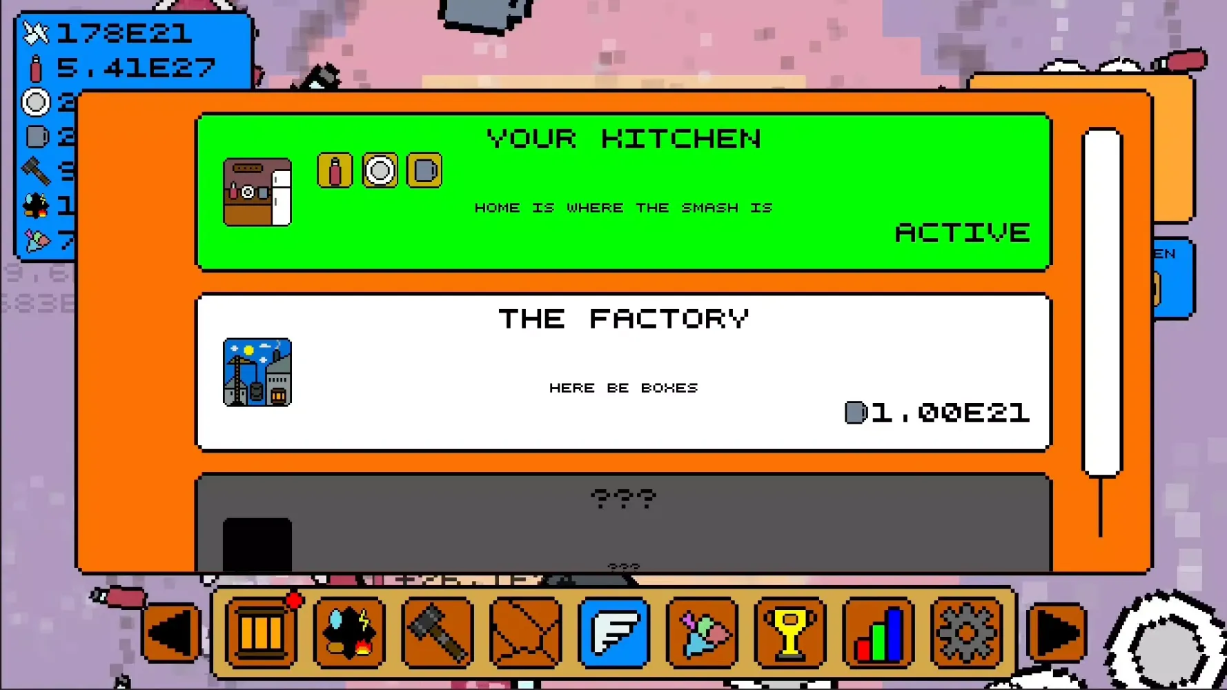 Tangkapan skrin Smashing Simulator Idle