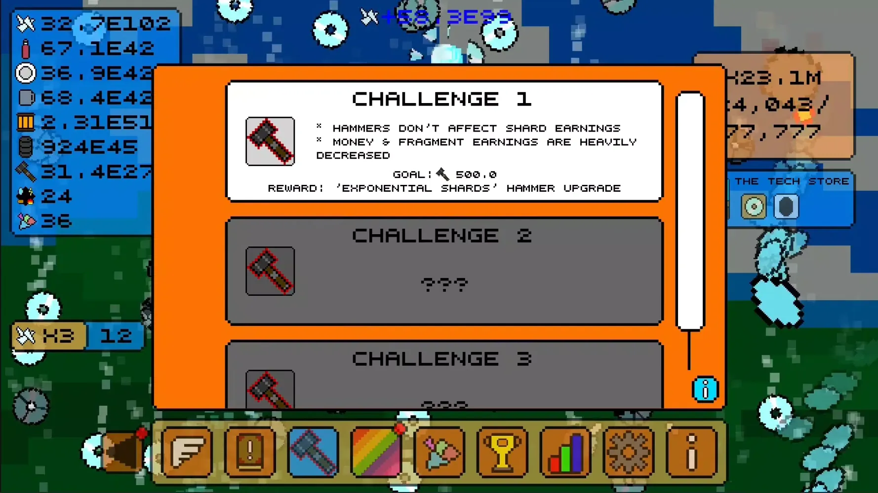 Tangkapan skrin Smashing Simulator Idle
