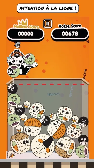 Captures d'écran de Wasabi : Croc Sushi