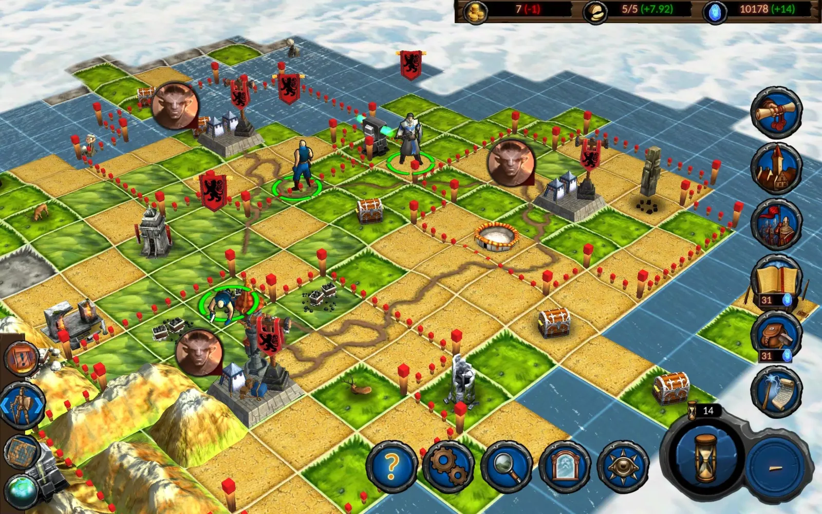 Captures d'écran de Planar Conquest