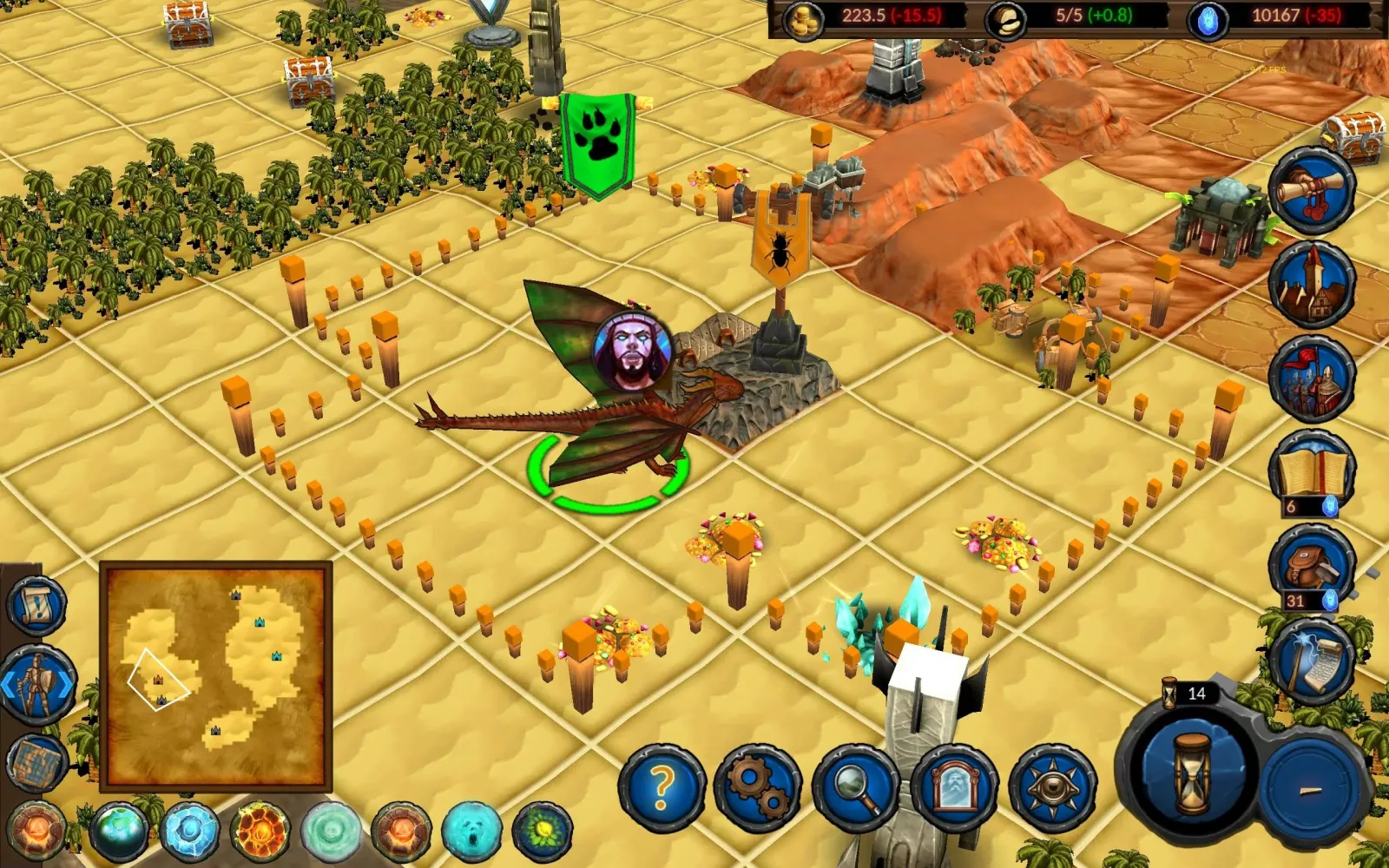 Captures d'écran de Planar Conquest