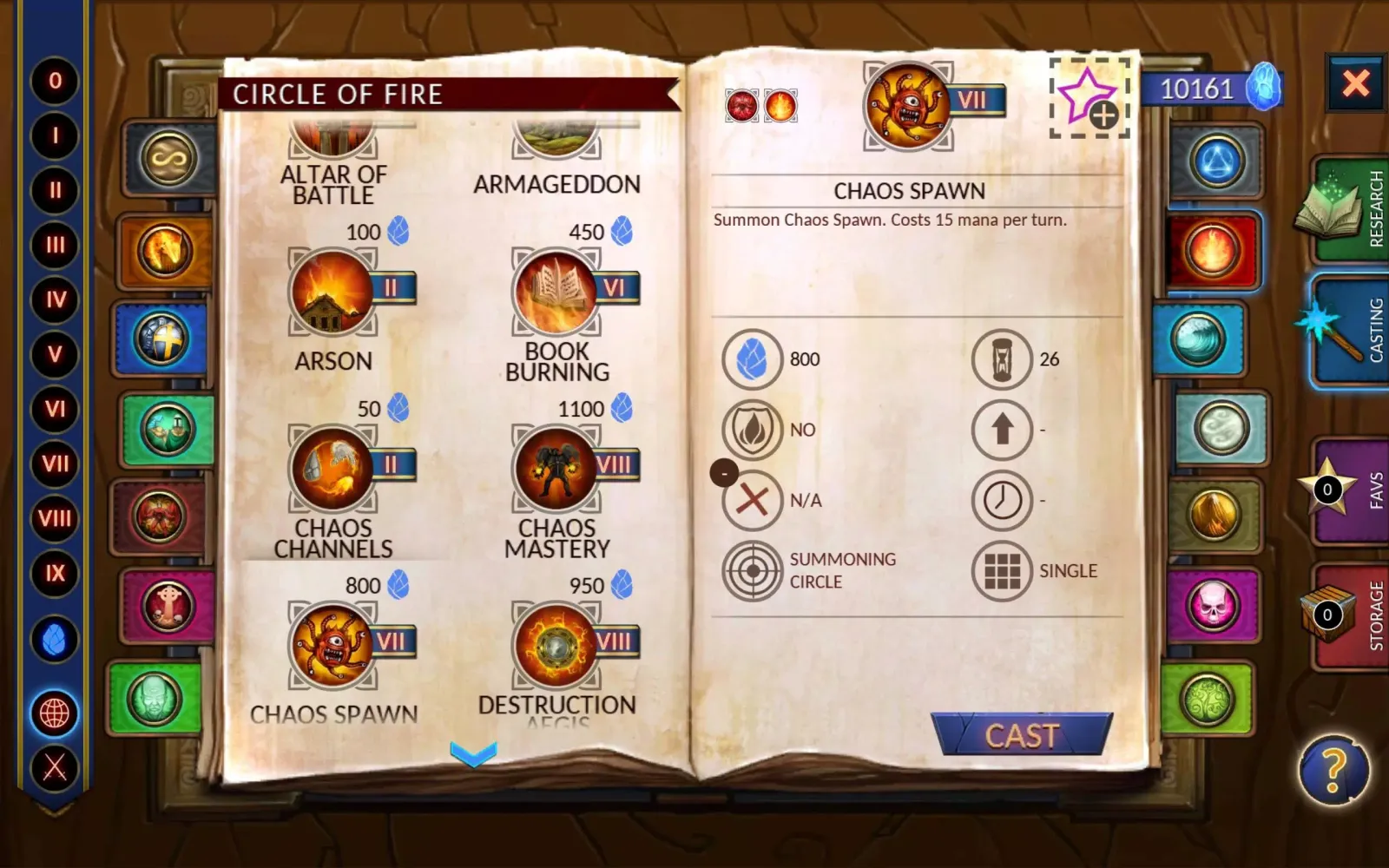 Captures d'écran de Planar Conquest